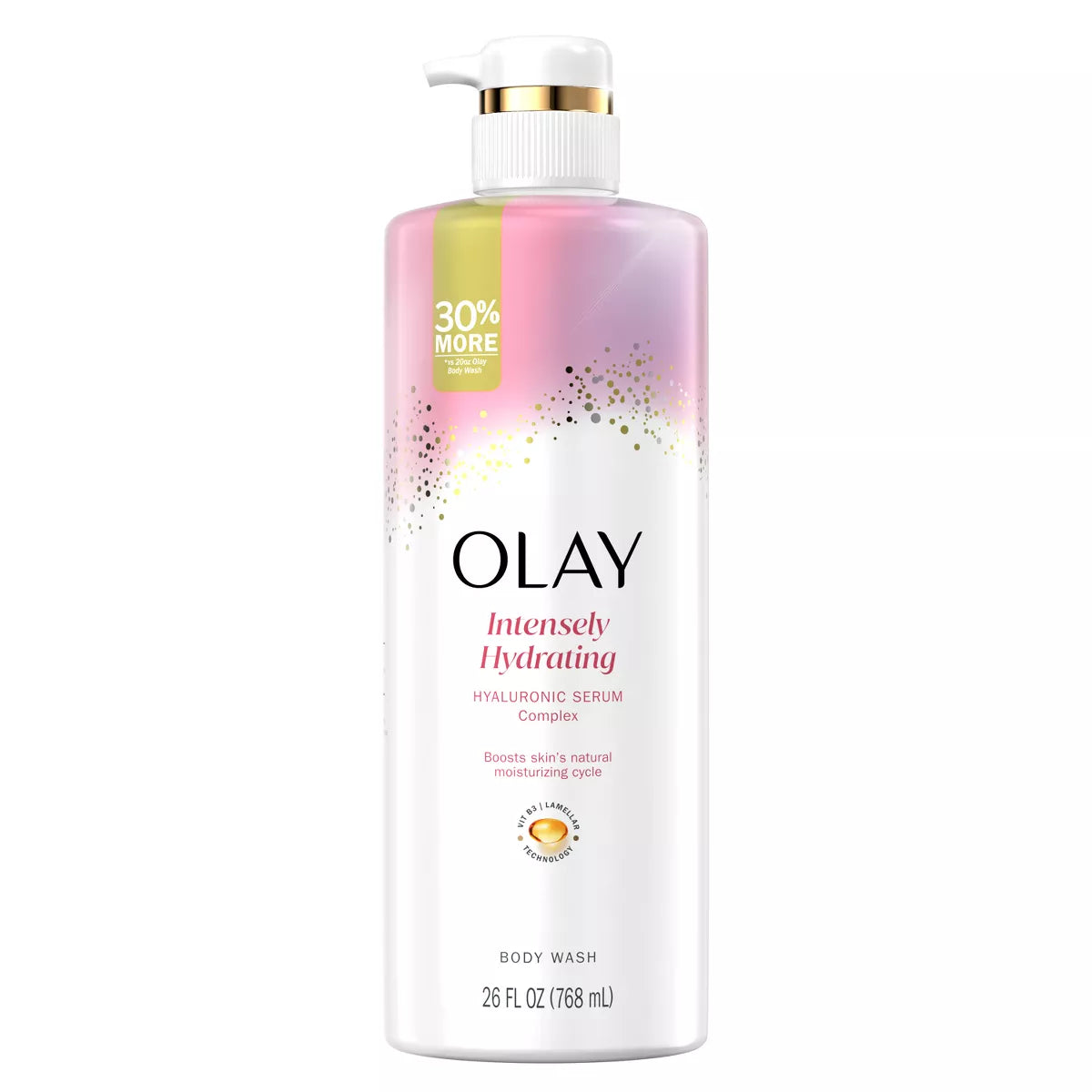 Olay Cleansing & Nourishing Body Wash with Vitamin B3 and Hyaluronic Acid