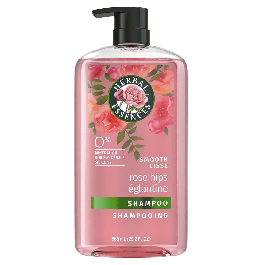 Rose Hips Smooth Shampoo for All Hair Types, 29.2 Fl Oz
