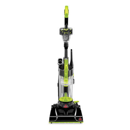 Powerforce Compact Turbo Bagless Upright Vacuum with Powerful Suction, Easy-Empty Dirt Tank, Lightweight Design, and High Reach Wand, Model 2690, Green and Black