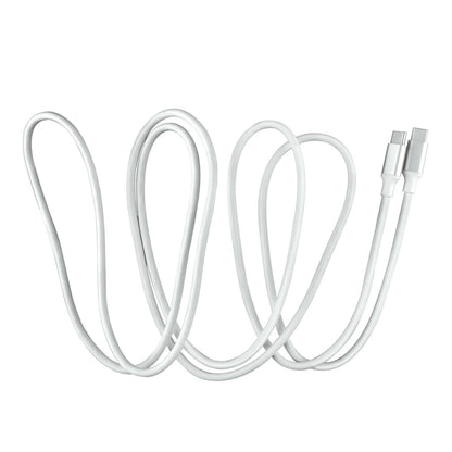 5Ft USB-C Fast Charging Cable for MacBook and Google Devices - White