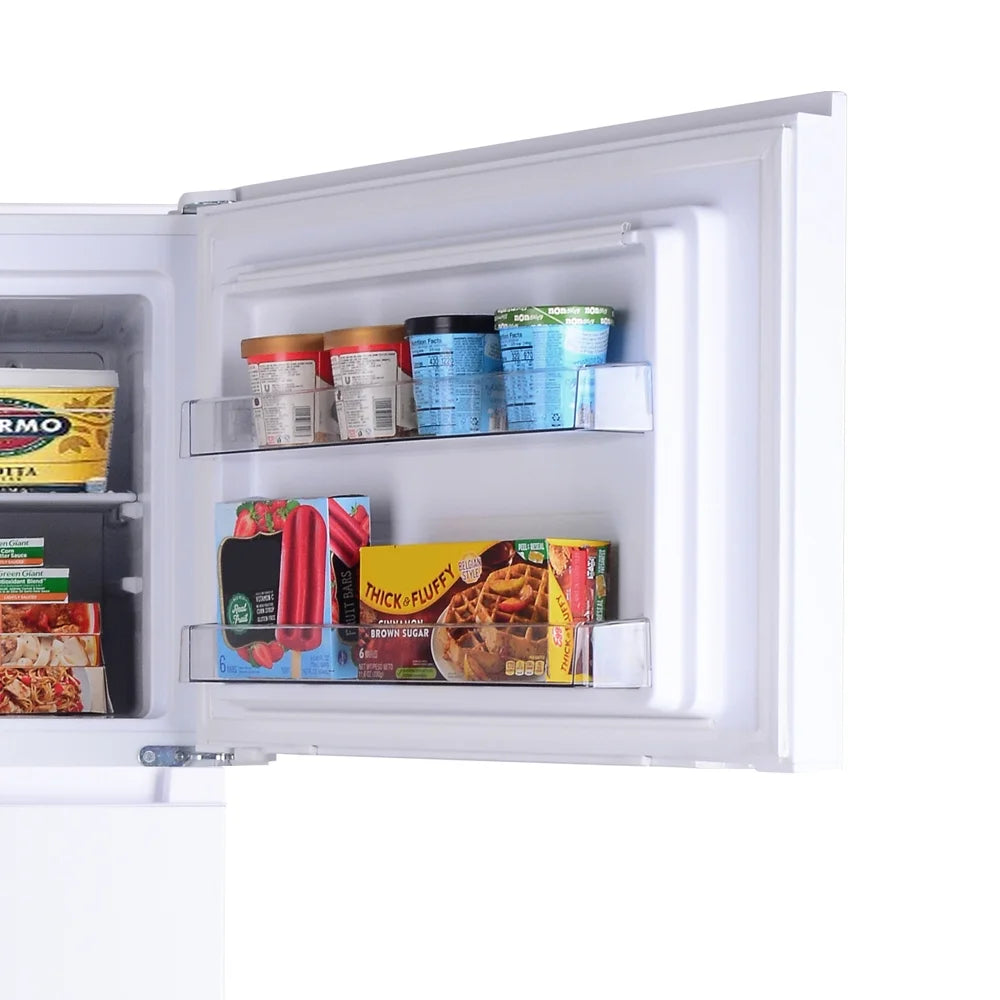 04671332 White Freezer with Ice Maker