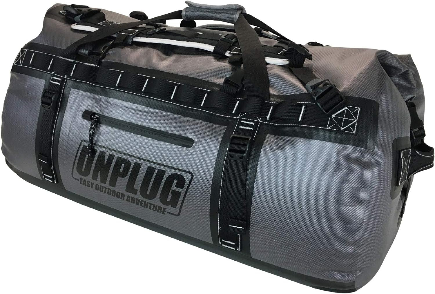 UNPLUG Ultimate Adventure Duffle Bag | 1680D Heavy-Duty Waterproof Design | Versatile Large Bag for Camping, Motorcycling, Boating, and Hunting