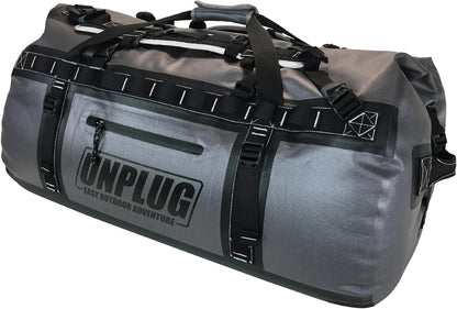 UNPLUG Ultimate Adventure Duffle Bag | 1680D Heavy-Duty Waterproof Design | Versatile Large Bag for Camping, Motorcycling, Boating, and Hunting