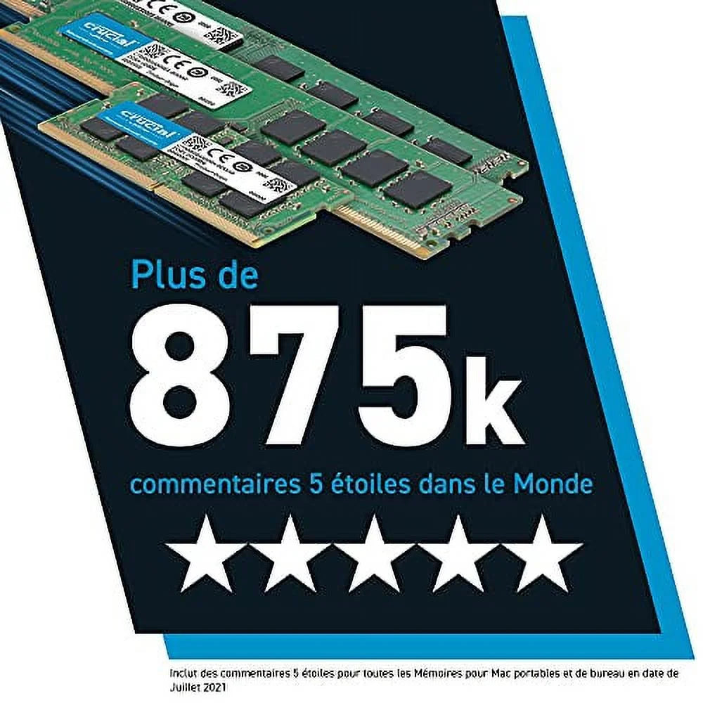 Crucial RAM 4GB DDR4 2666 Mhz CL19 Desktop Memory CT4G4DFS8266