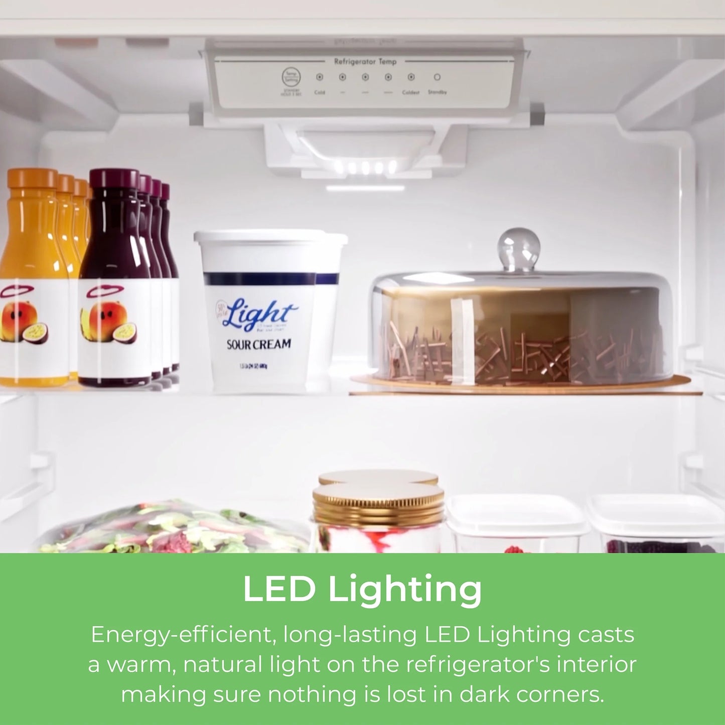 04671332 White Freezer with Ice Maker