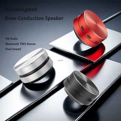 2025 Premium Bone Conduction Bluetooth-Compatible TWS Wireless Stereo Hummingbird Speaker for Dropshipping and Wholesale