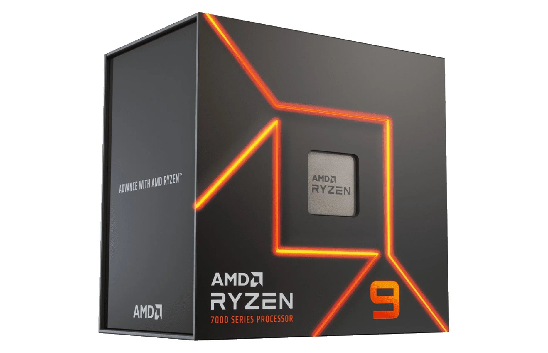 AMD Ryzen 9 7900X - 12-Core 4.7 Ghz - Socket AM5 - 170W Desktop Processor (100-100000589WOF)