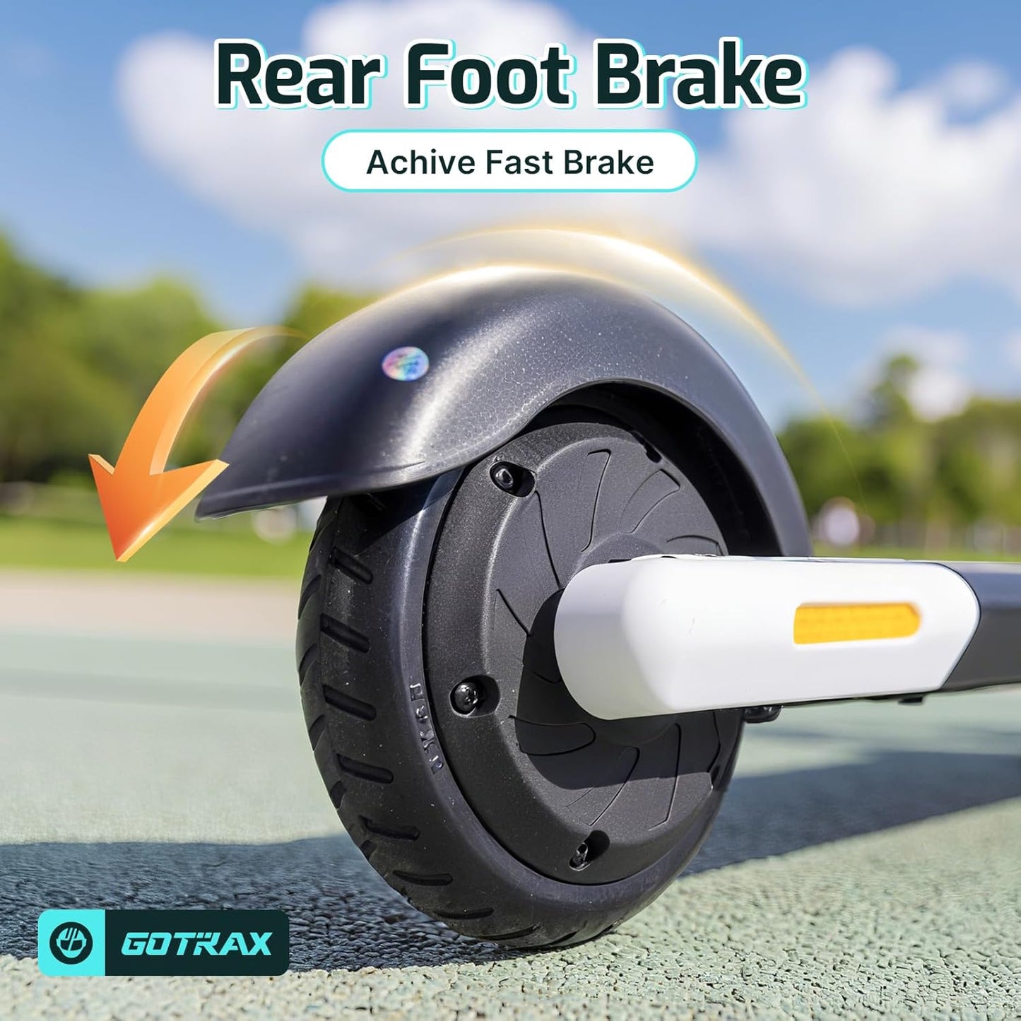 Gotrax GKS Series Electric Scooter for Children Aged 6-12, Maximum Speed of 7.5 MPH and Range of 3.75-4 Miles, 150W Motor, 6-Inch Wheels, User-Friendly Thumb Throttle, Durable All-Metal Frame Supports Up to 121 Pounds for Boys and Girls