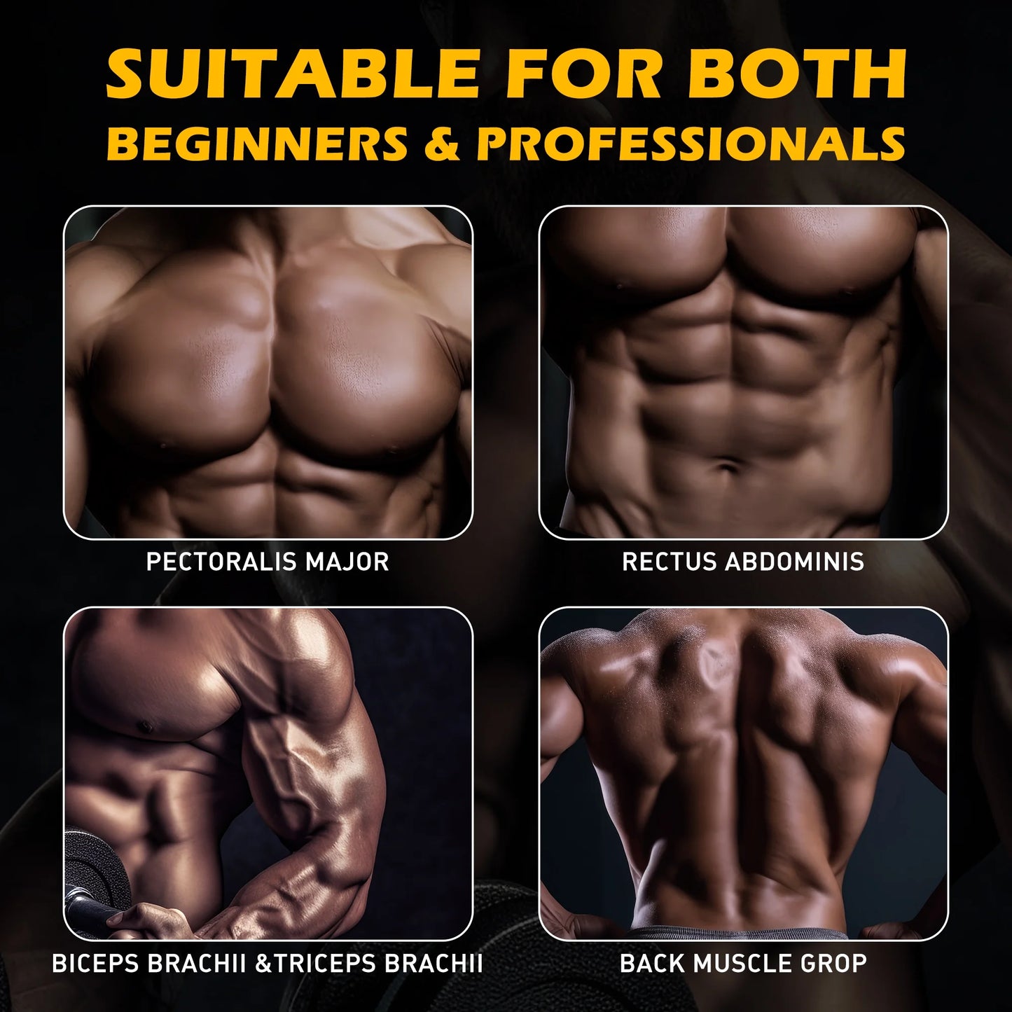 66LB 2-in-1 Olympic Adjustable Weight Set with Curl Bar for Versatile Family Fitness, Black