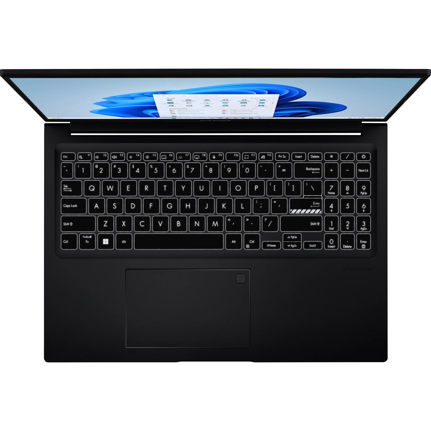 Vivobook 16" WUXGA Laptop with Intel Core i7-1355U, 16GB RAM, and 512GB SSD in Black