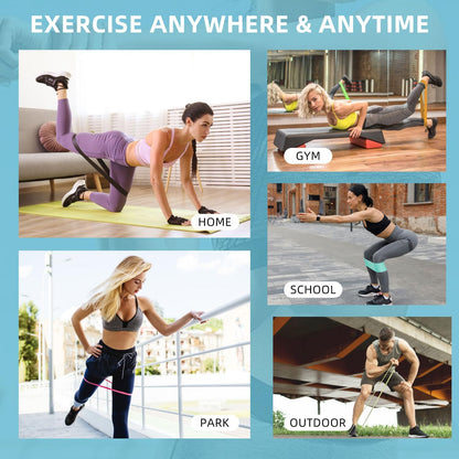 Professional Resistance and Pull-Up Bands for Strength Training, Body Stretching, and Physical Therapy for Men and Women