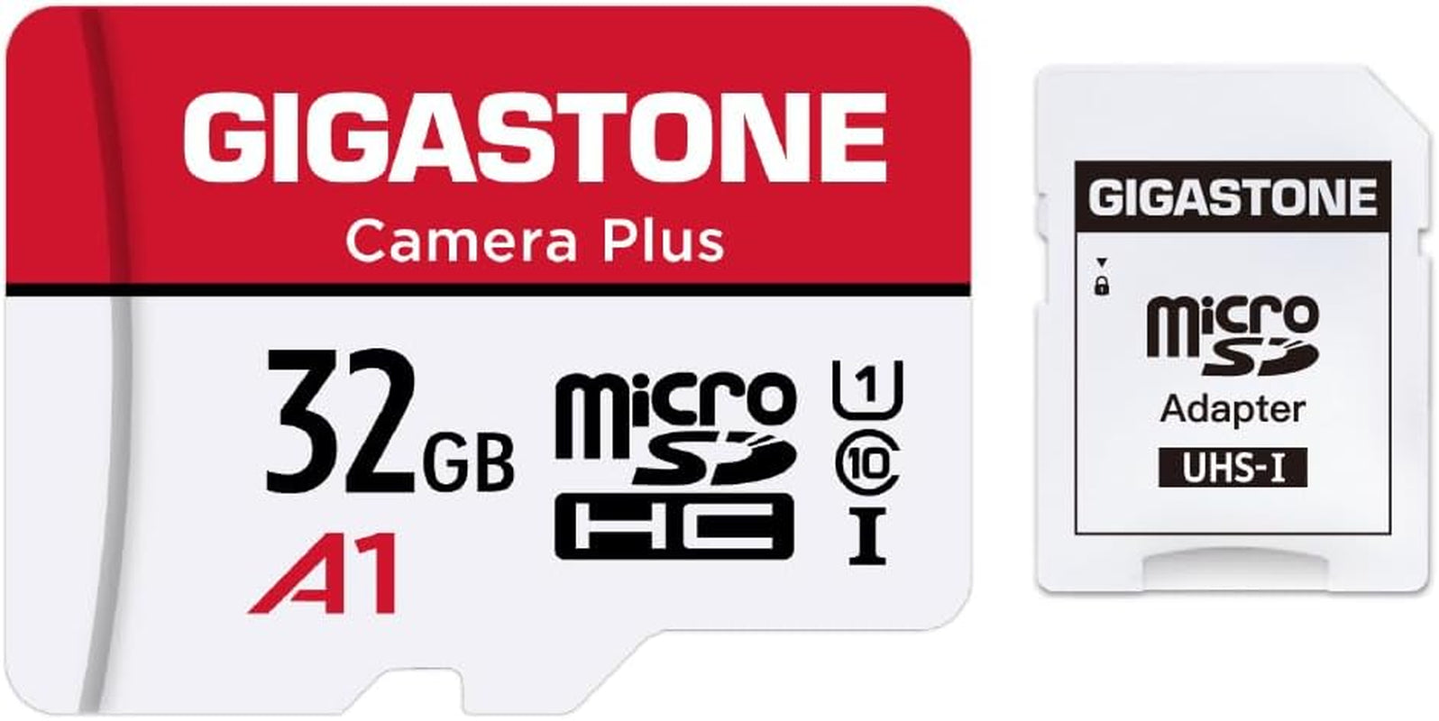 Gigastone 256GB Camera plus Series Memory Card, Read Speed up to 100Mb/S. Ideal for Full HD Video Gopro Drone Android Camera, A1 Micro SDXC Card with Mini Case and SD Adapter.