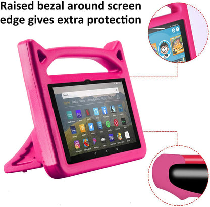 Fire HD 8 Case,Fire HD 8 Tablet Case for Kids,(2024/2022/2020 Release,12Th/10Th Gen),Lightweight Shockproof Kid-Proof Cover with Stand Kids Case for Fire HD 8 plus Tablet & Fire HD 8 Kids Pro Tablet.