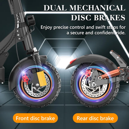 800W Electric Scooter for Adults with Seat, 12.5Ah Battery, 3 Speed Settings, Capable of 28 MPH and 32 Miles Range