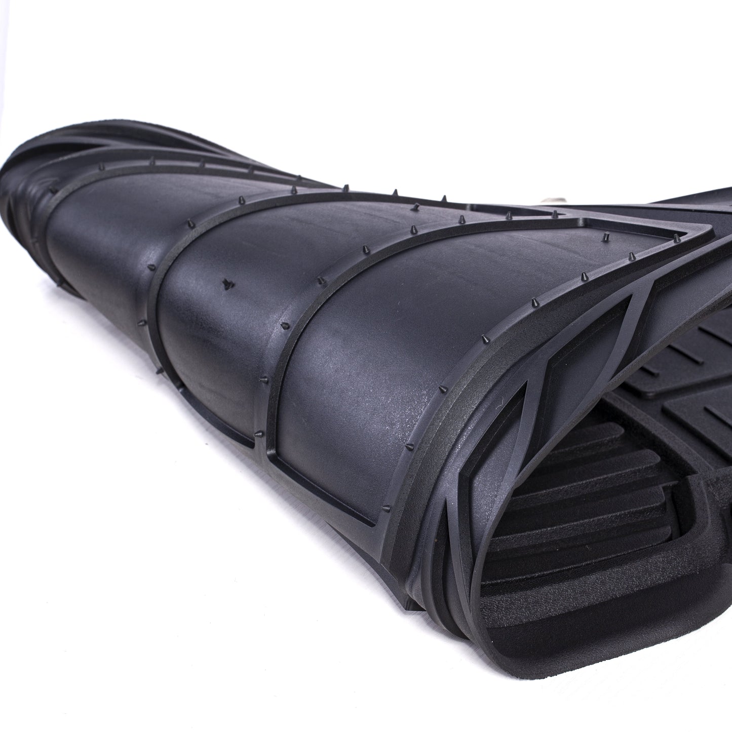 Premium 4-Piece Rubber Car Mat Set - Universal Fit for Cars and Trucks, Toll Black