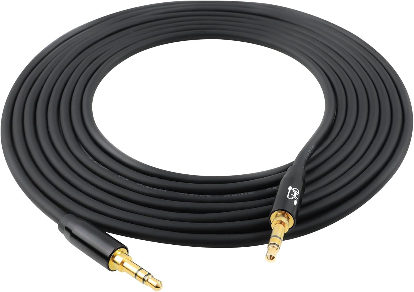 SHD Aux Cable, 3.5Mm Audio Cable Aux for Car Auxiliary Audio Stereo Cable 3.5Mm Cord Premium Sound Dual Shielded with Gold Plated Connectors-3Feet