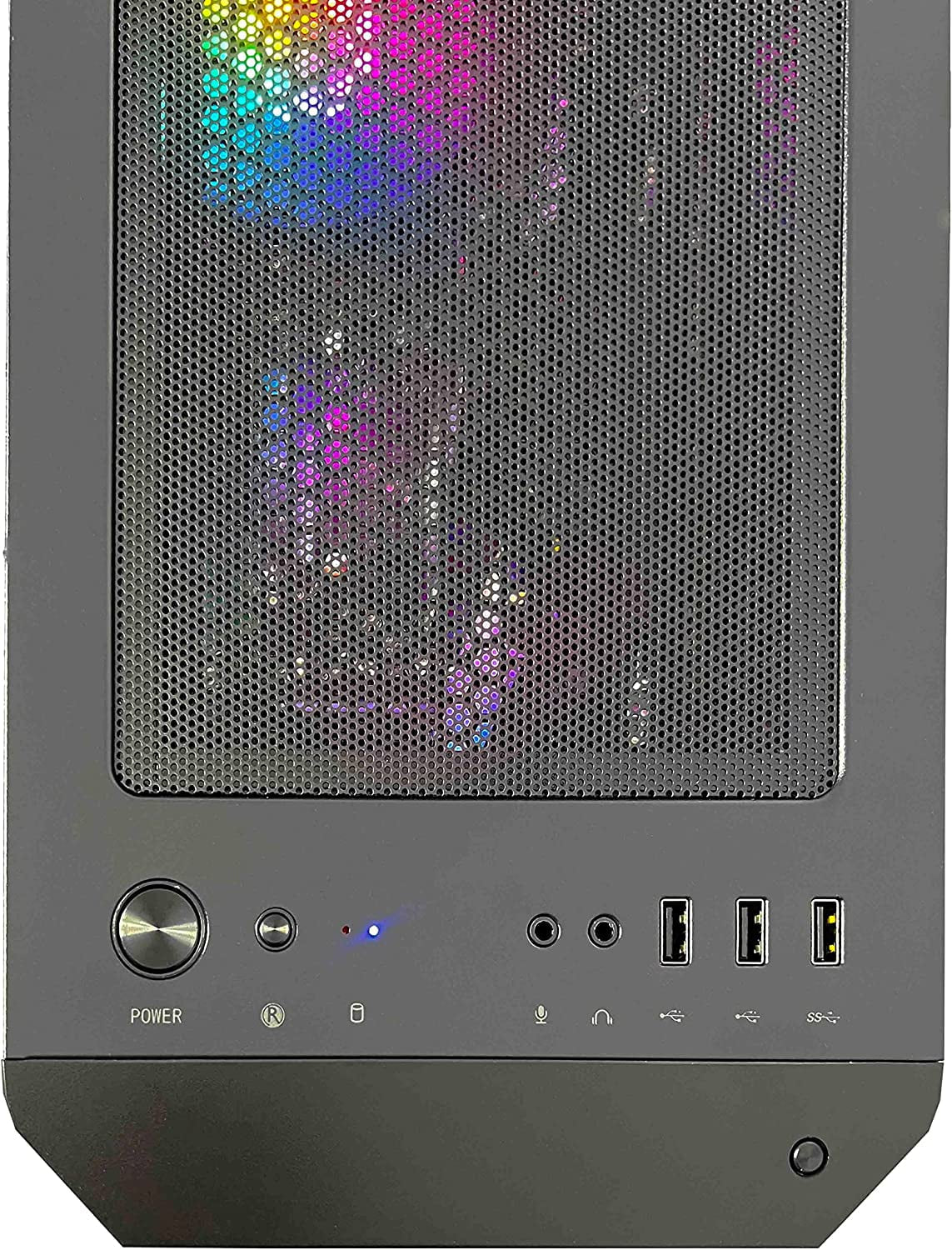 PC - AMD Ryzen 5 5600G, 16GB DDR4 3600, 512GB M.2 NVMe SSD, RGB Cooling, Windows 11