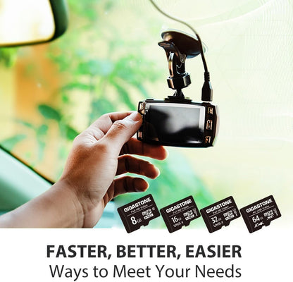 GIGASTONE 32GB Micro SD Card 5-Pack, Full HD Video, Surveillance Security Cam Action Camera Drone, 90Mb/S Micro SDHC UHS-I U1 C10 Class 10