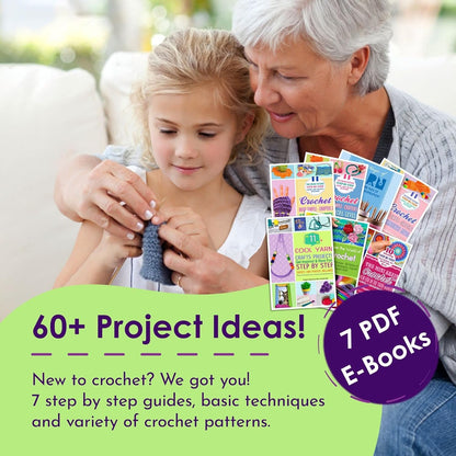 20 Multicolored Acrylic Yarn Skeins - Totaling 438 Yards for Crochet Projects