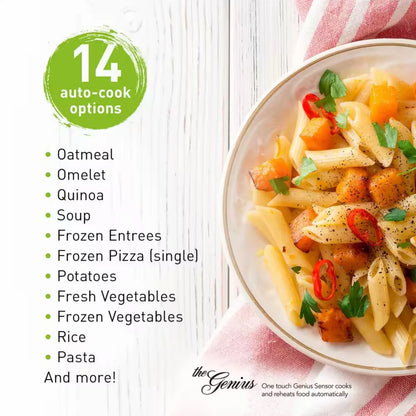 2.2-Cubic Foot 1250W Countertop Microwave with Inverter Technology in Stainless Steel NN-SN95HS