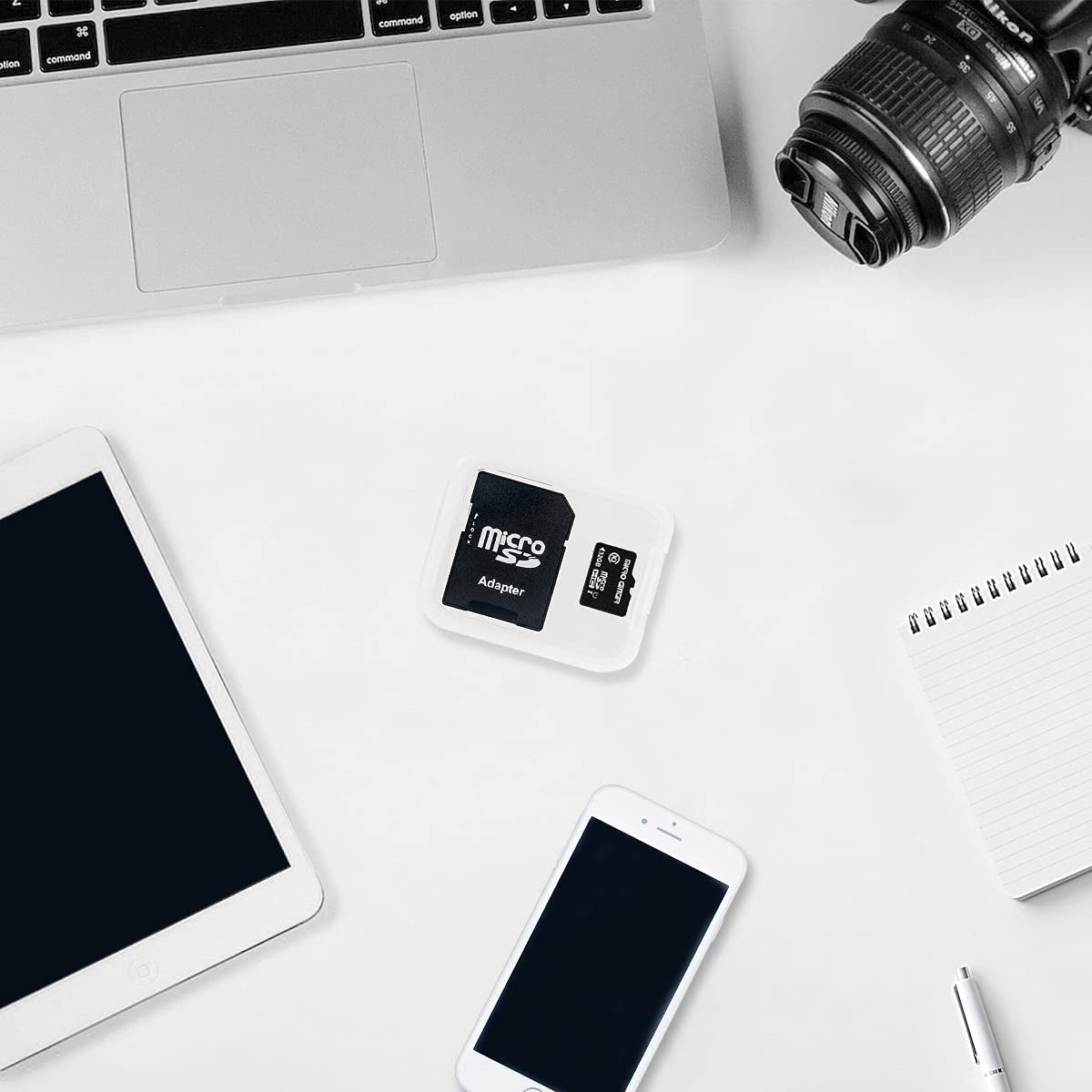 Micro Center 32GB Class 10 Microsdhc Flash Memory Card with Adapter for Mobile Device Storage Phone, Tablet, Drone & Full HD Video Recording - 80Mb/S UHS-I, C10, U1 (5 Pack)