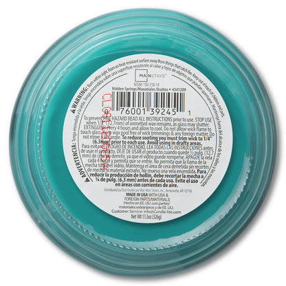 11.5 oz. 3-Wick Scented Glass Jar Candle in Hidden Springs