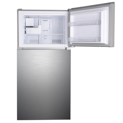 33-Inch 20.4 Cu. Ft. ENERGY STAR® Standard Refrigerator/Freezer with Icemaker in Stainless Steel