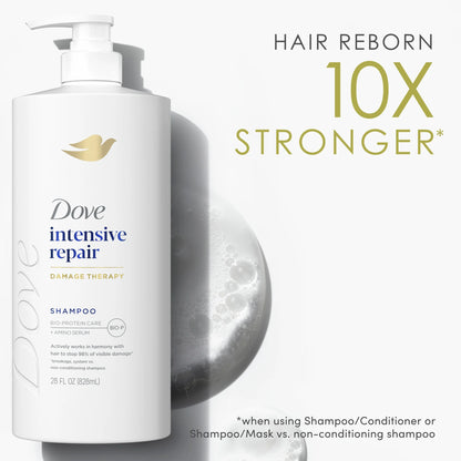 Women's Intensive Repair Shampoo with Bio-Protein Care Technology and Amino Serum, 28 Oz
