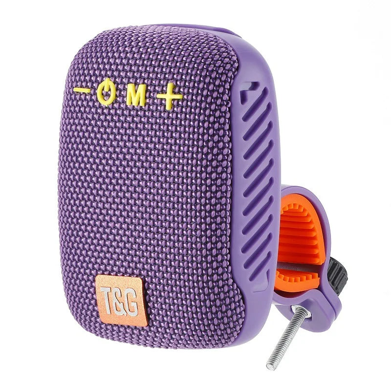TG392 Waterproof Portable Bluetooth Speaker for Outdoor Bicycles - Rechargeable Wireless Sound Box with Handlebar Mount